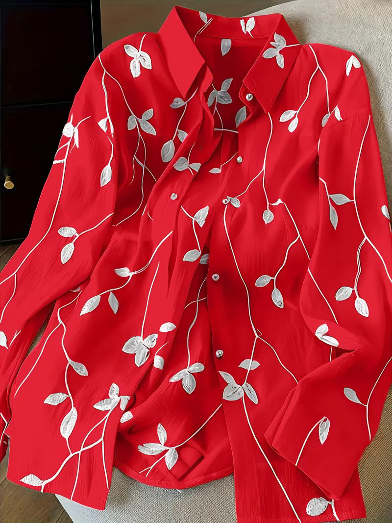 025 Summer New Chiffon Cardigan, New Chinese Style Shirt, Women's Blouse, Versatile Outerwear, Stylish and Versatile Top