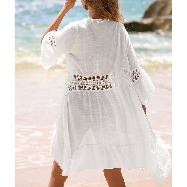 Cutout Beach Cover-Up Dress