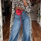 Ladies' Fashion Elegant Lace Long Top