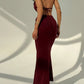 Sexy Metallic Decor Strapless Cami Dress Summer