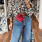 Ladies' Fashion Elegant Lace Long Top