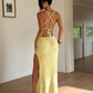 Women'S Hot Hollow-Out Imitation Crochet Vacation Style 3D Crochet Flower Decor Dress