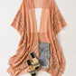 Elegant Solid-Colored Bohemian Cardigan, Super Versatile for Casual Attire