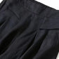 Linen Wide-Leg Ankle Pants, Breathable Thin Loose -Linen Skort, Ethnic Vintage Style Pants, High-Quality Summer Flowy Loose Breathable Trousers