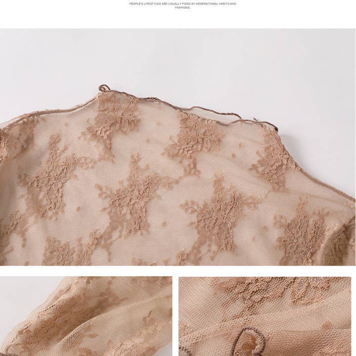 Lace Mesh Top