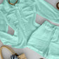 Women'S Solid Color Shirt Shorts Set