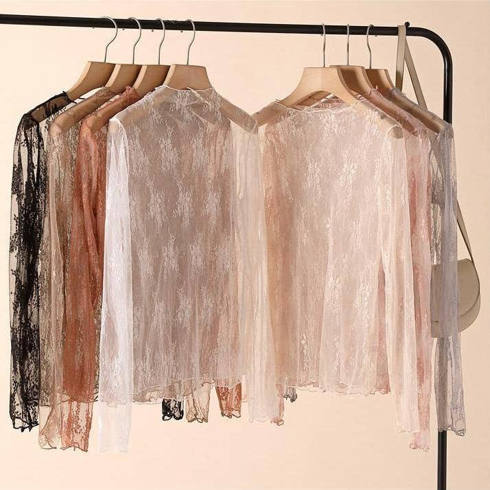 Lace Mesh Top